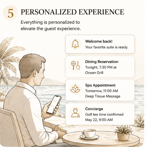 Guest journey panel 5